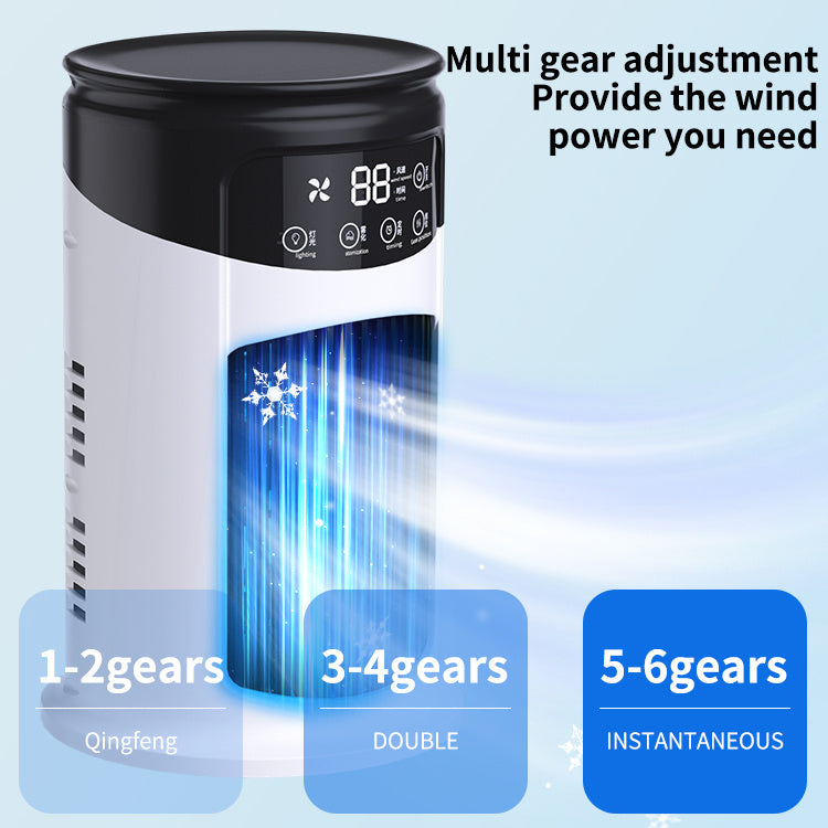 โ๏ธ Compact Desktop Air Cooler โ Portable Cooling