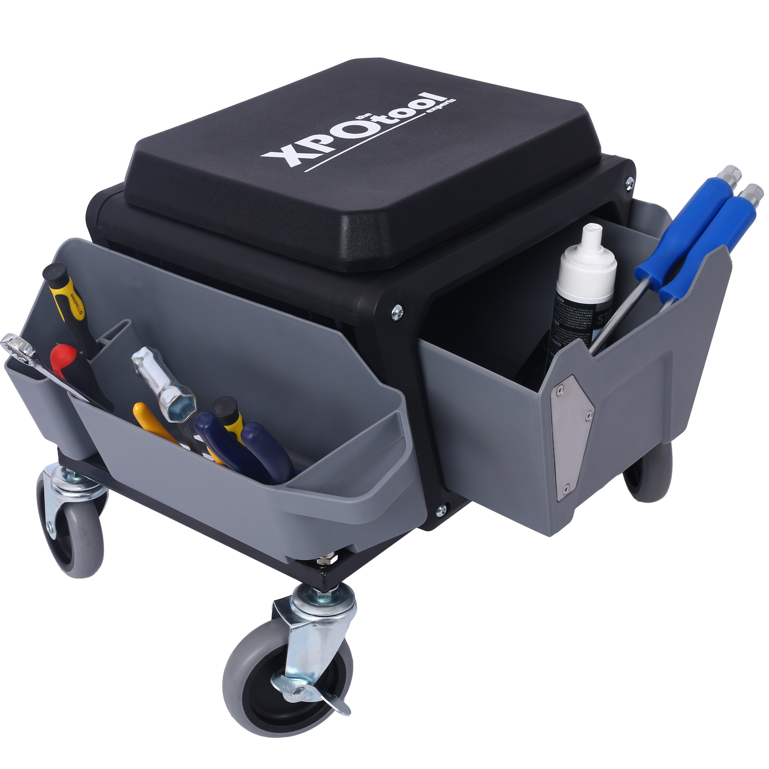 Heavy Duty Mechanic Stool with Wheels β 330 lbs Capacity