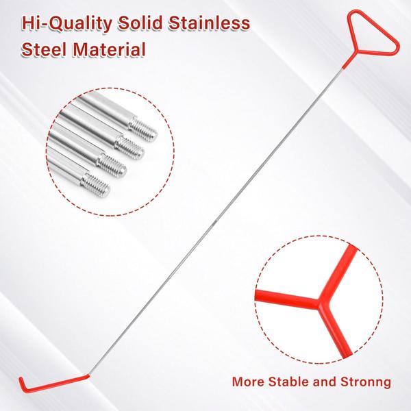 π οΈ 66" Long Reach Garage Door & Automotive Tool Kit β Heavy-Duty Multi-Use Puller Set