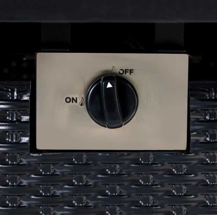 🔥 28-Inch Propane Fire Pit Table – Outdoor Square Gas Fire Pit