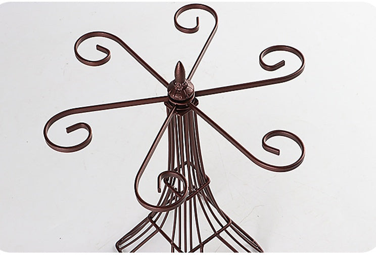 π· Eiffel Tower Wine Glass Holder β Iron Decorative Wine Rack