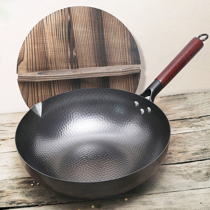 π³Handmade Traditional Iron Wok