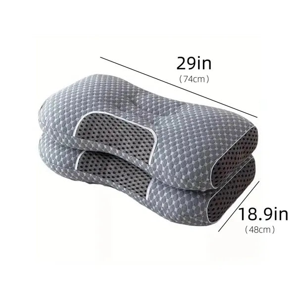 YBZ 3D Knitted Cotton Massage Pillow 1 & 2 Packs