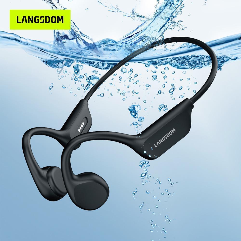 π IPX8 Waterproof Bone Conduction Headphones β Built for Swimming & Sports