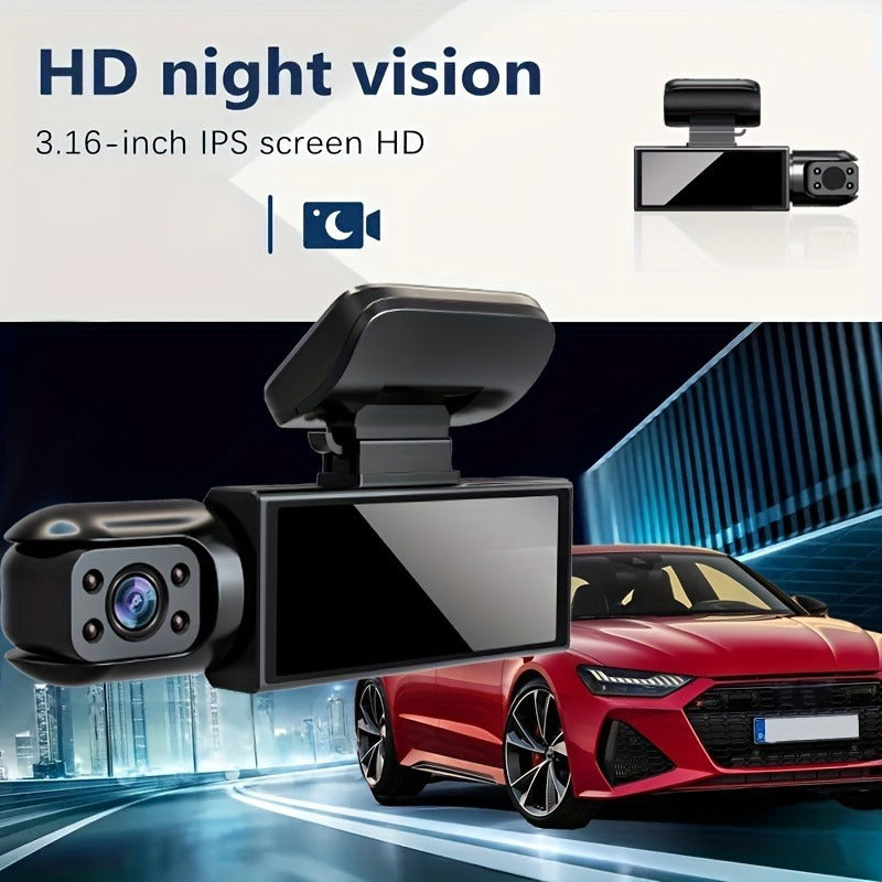 🎥 Dash Cam M8 with 32G Memory Card – Full Scene Adaptation, Full HD Recording