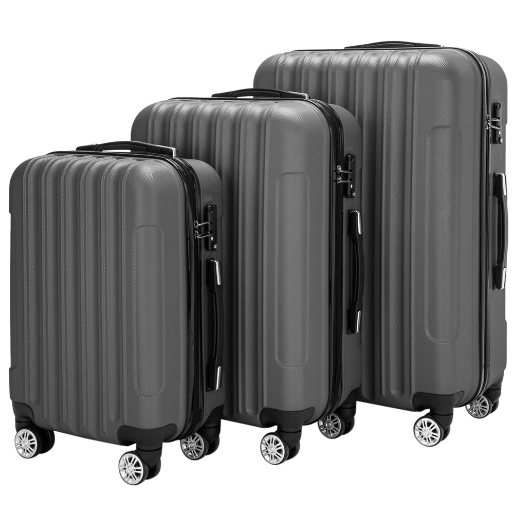 🧳 Vertical 3-in-1 Swivel Wheel Trolley Case Set