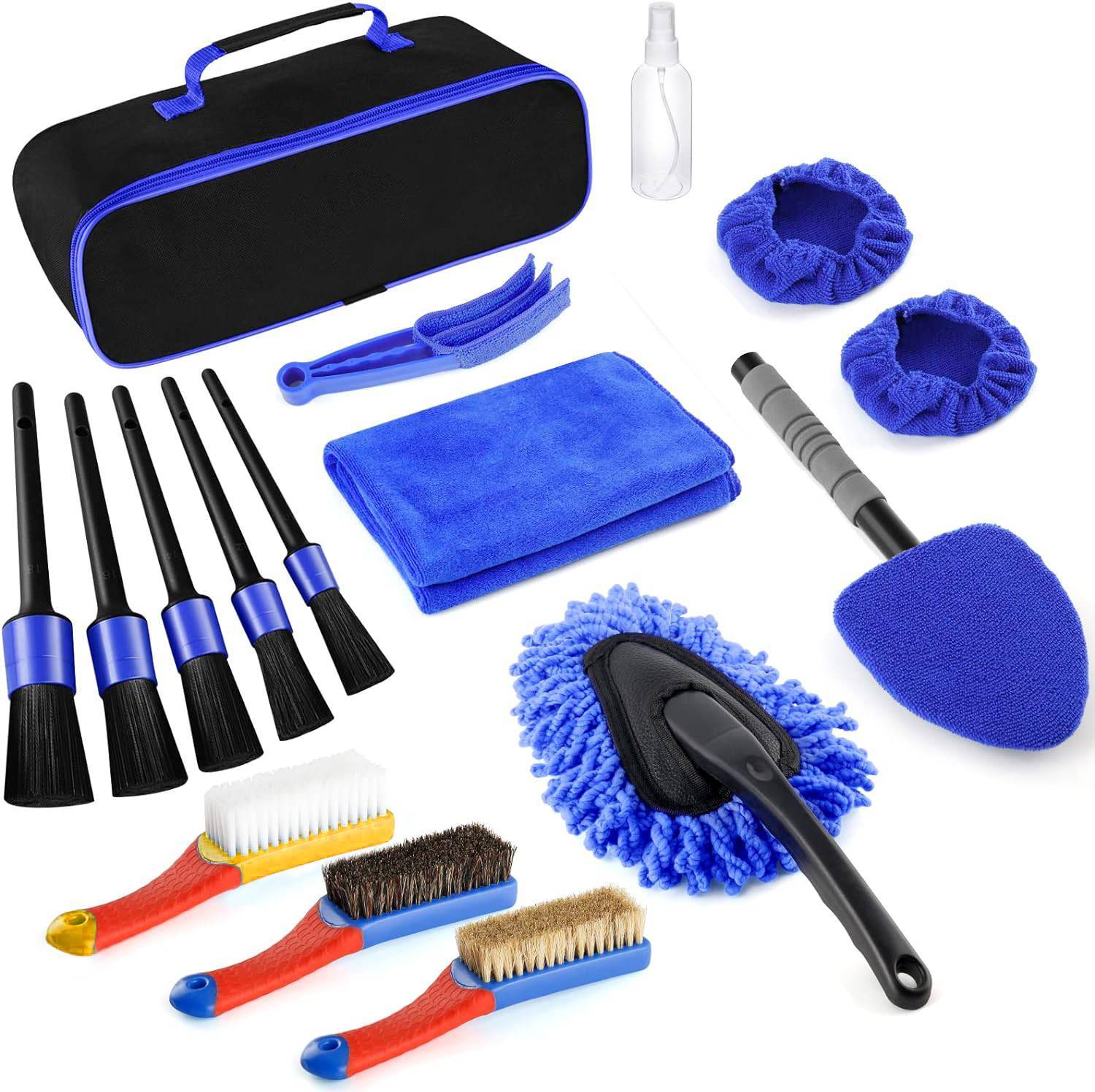 KleanWhip 17 Pcs Automotive Detailing Set