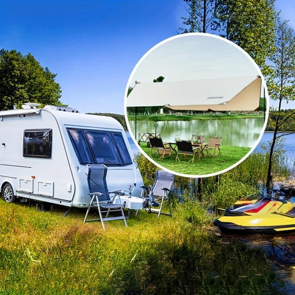 🏕️ 3 x 4M RV Outdoor Tent Shade – Portable Camping Canopy