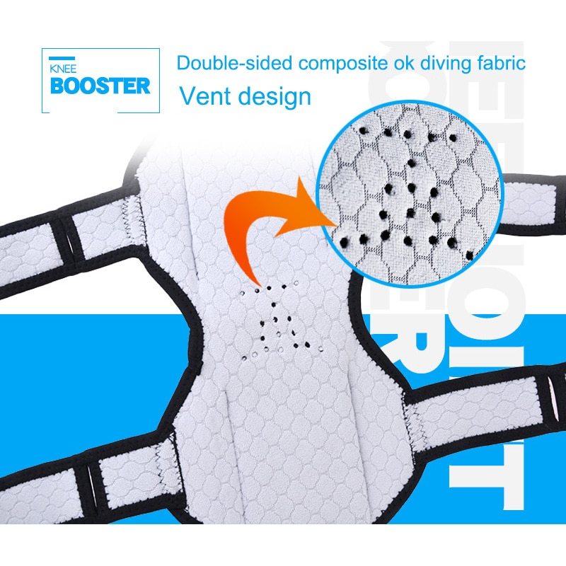 Heavy Duty Knee Brace Patella Booster - Spring Knee Brace Support