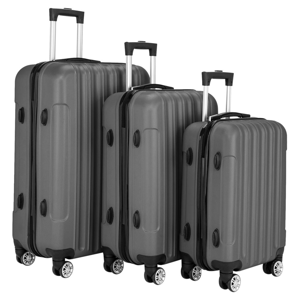 🧳 Vertical 3-in-1 Swivel Wheel Trolley Case Set