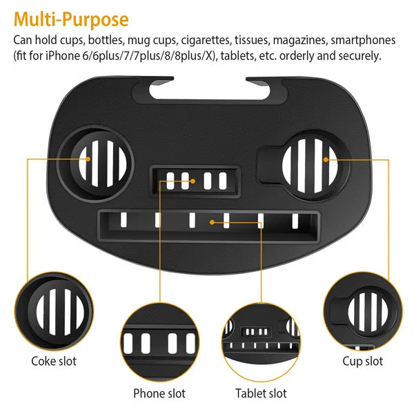 🌞 Mini Clip-On Side Table for Zero Gravity Lawn & Beach Chairs
