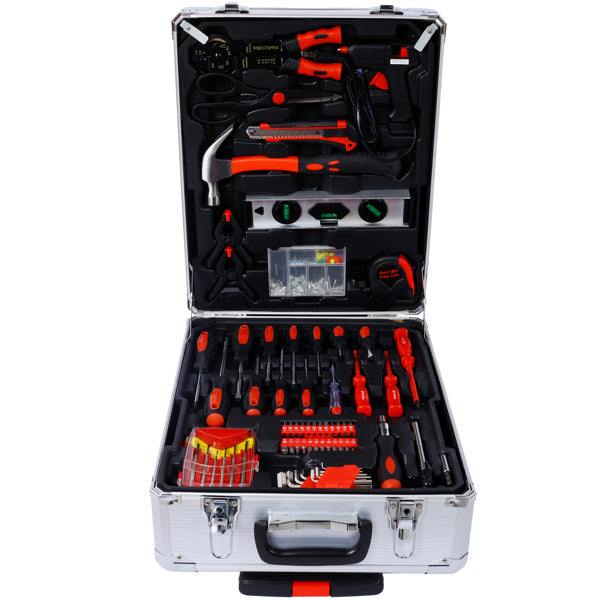 🧰 899-Piece Rolling Tool Chest – Complete Home Repair Kit with Aluminum Body