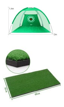 ⛳ Backyard Golf Practice Net Tent - Easy Setup