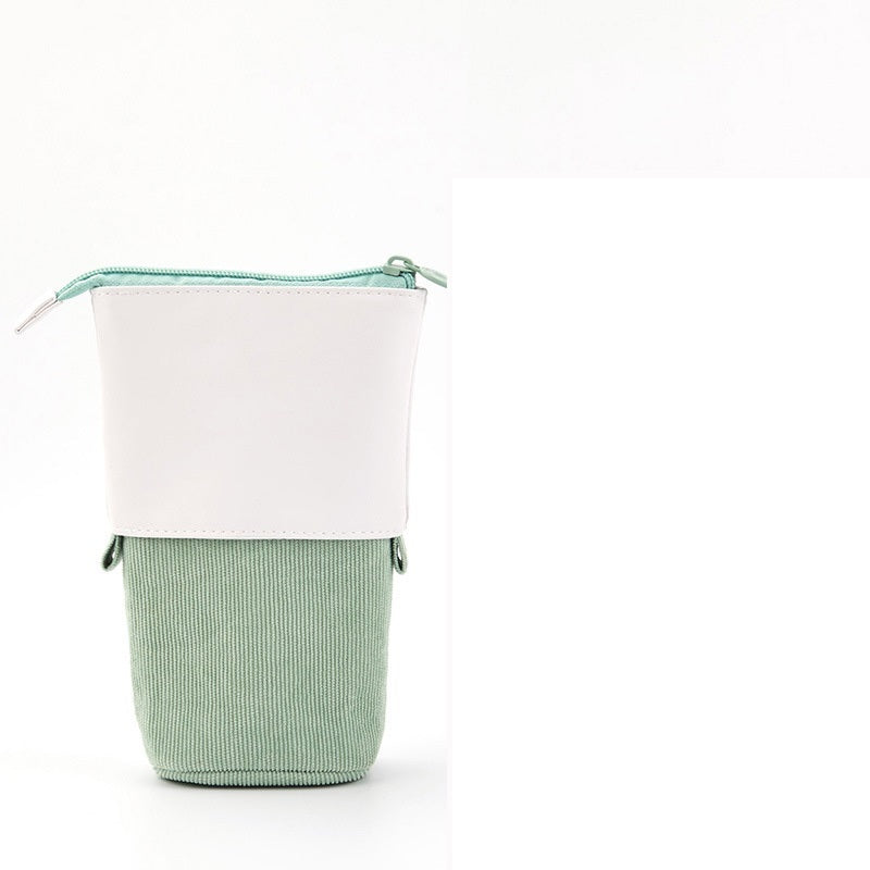 ✨ Multifunctional Creative Corduroy Retractable Pencil Case