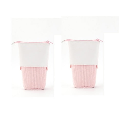 ✨ Multifunctional Creative Corduroy Retractable Pencil Case