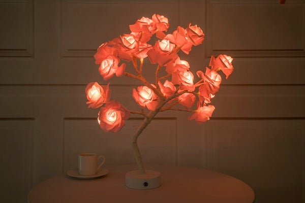 🌹 Rose Flower Lamp