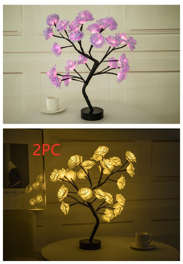 🌹 Rose Flower Lamp