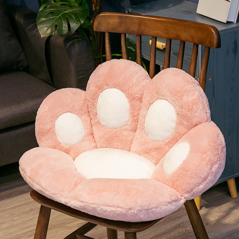 🐾 Semi-Surrounded Paw-Shaped Cushion