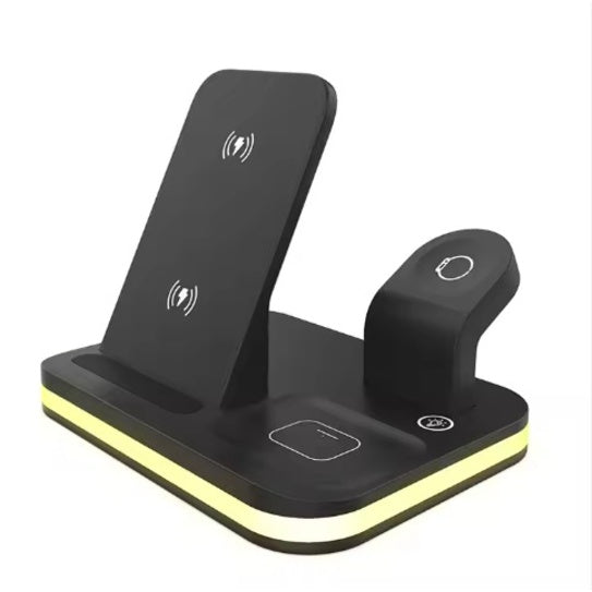 ⚡️ 4-in-1 Wireless Charging Station with Ambient Light