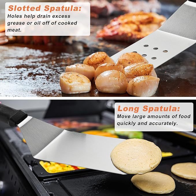 🔥 27-Piece Griddle Accessories Kit