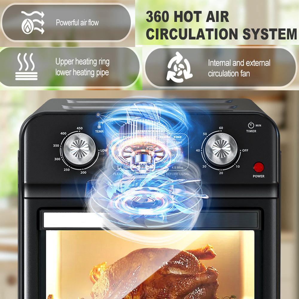 12.5 Qt Air Fryer – Healthy, Hassle-Free Cooking Made Easy