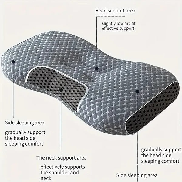 YBZ 3D Knitted Cotton Massage Pillow 1 & 2 Packs