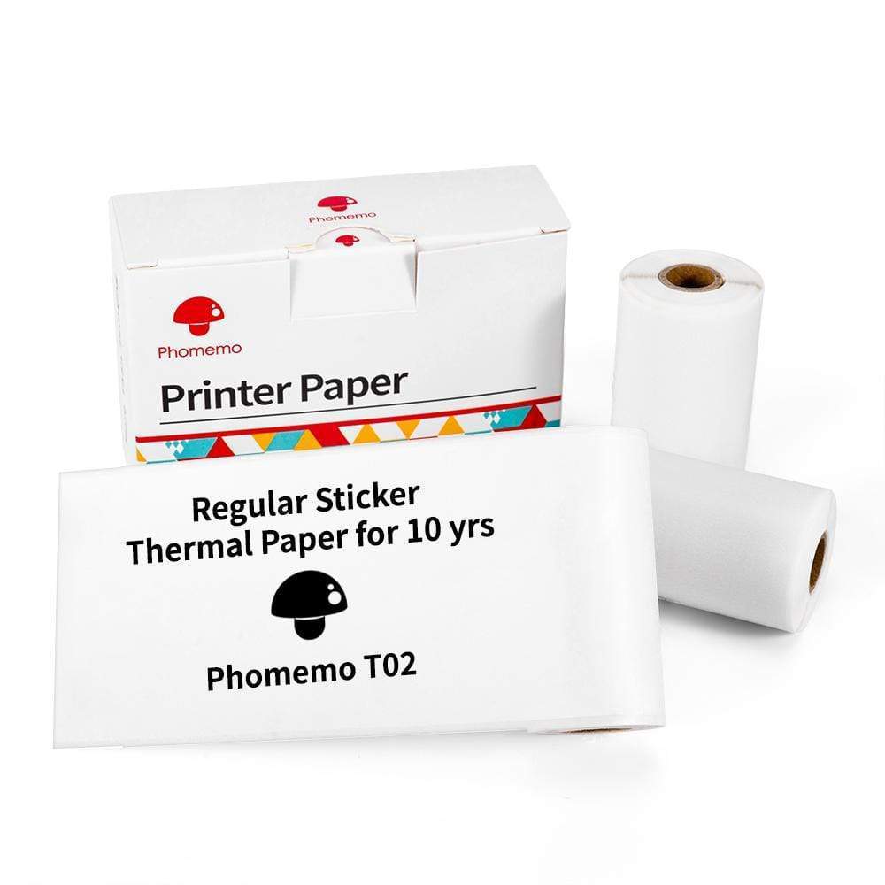 Phomemo T02 Mini Pocket Printer – Inkless Bluetooth Thermal Printer