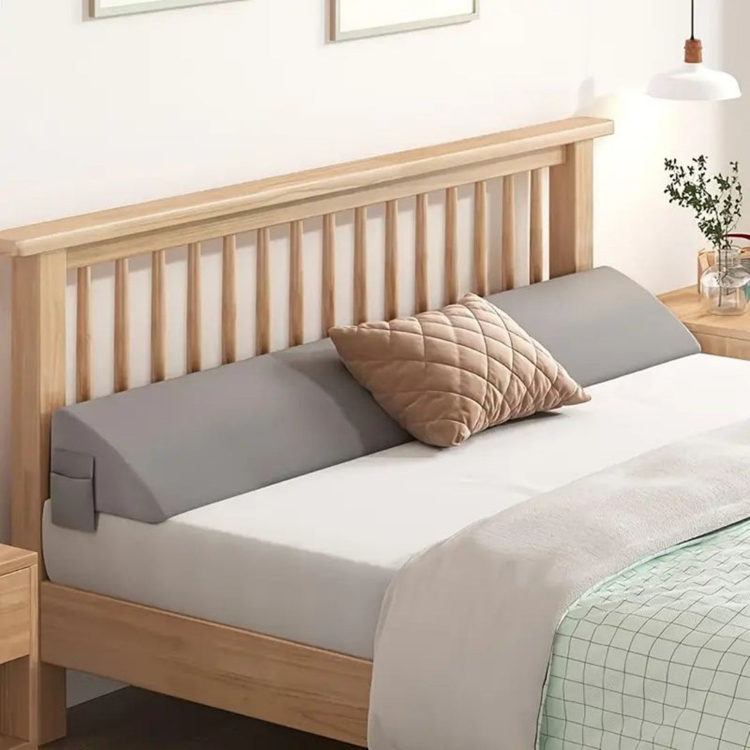 Woolen Fabric Gap Wedge-Shaped Pillow