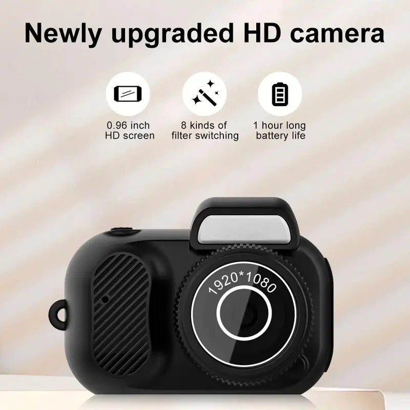 🔑 Key Chain Mini Camera – 1080P Micro Video Camcorder with 32GB