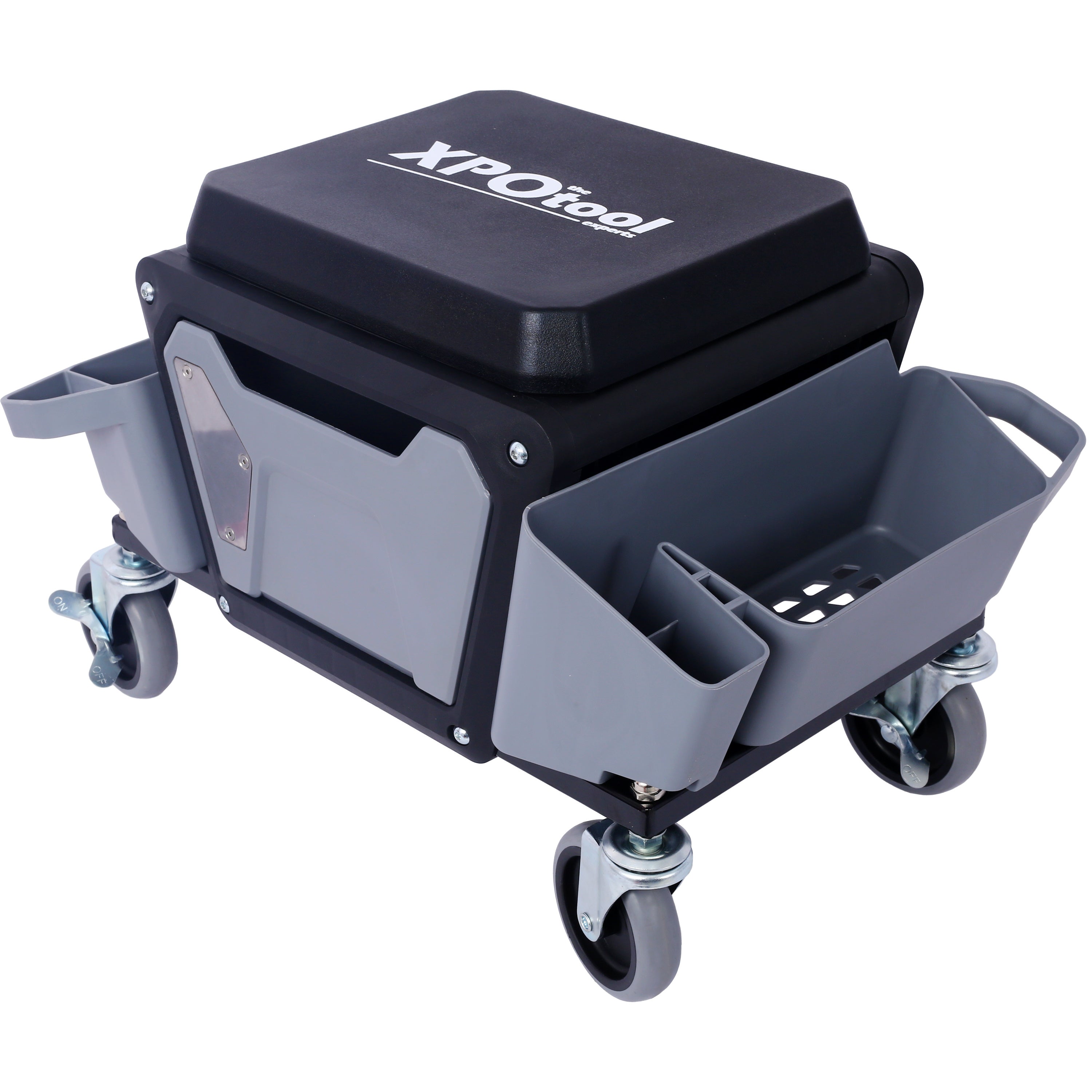 Heavy Duty Mechanic Stool with Wheels – 330 lbs Capacity