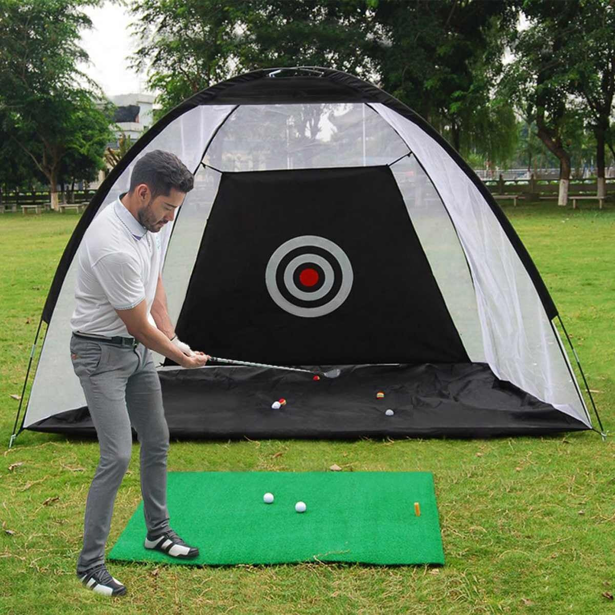 ⛳ Backyard Golf Practice Net Tent - Easy Setup