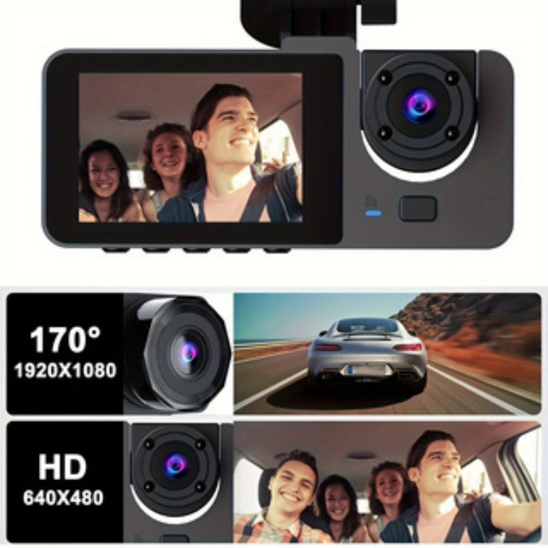 📹 4K UHD Dash Cam – Complete Road Coverage for Every Drive