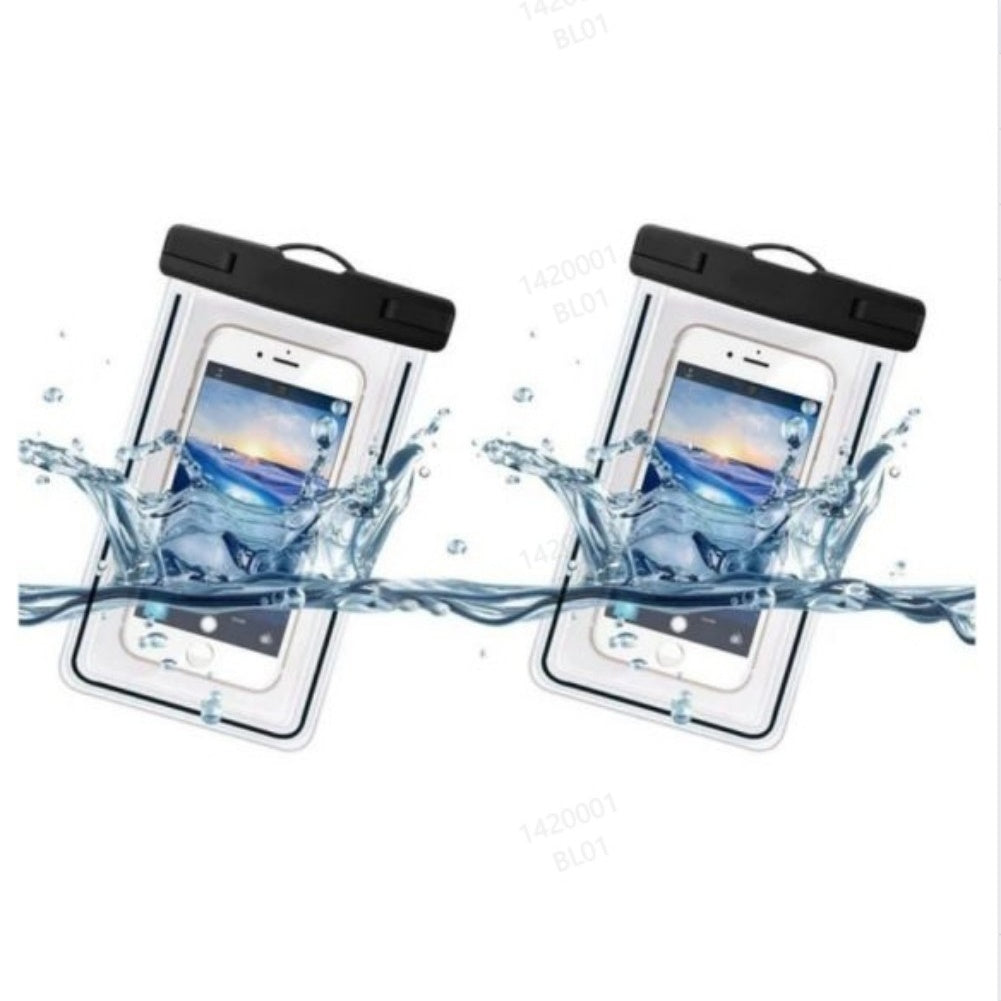 🌊 2-Pack Waterproof Phone Pouches – IPX8 Dry Bags