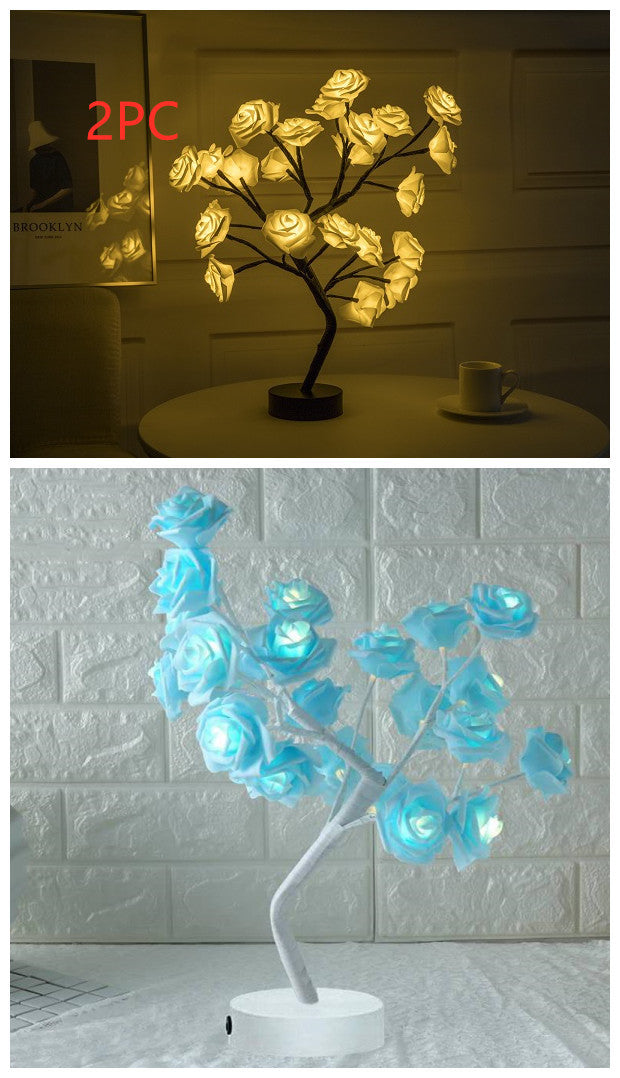 🌹 Rose Flower Lamp