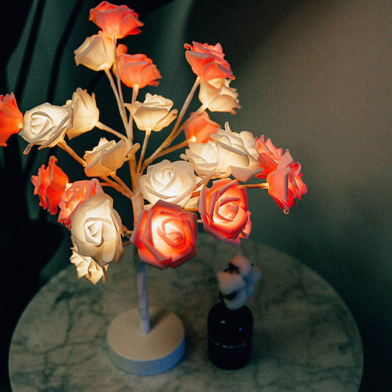 🌹 Rose Flower Lamp