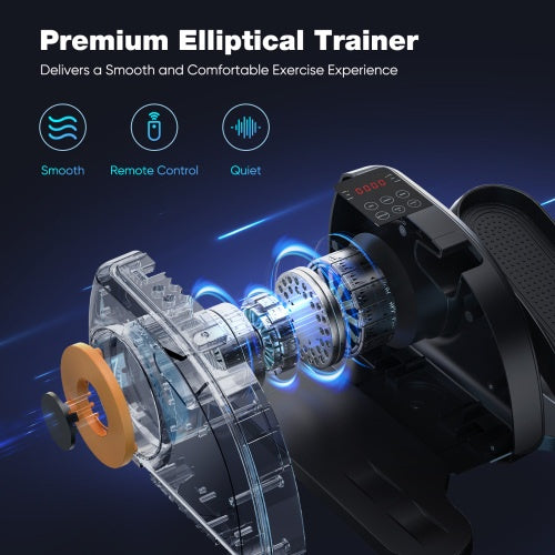 Under-Desk Elliptical Machine – Compact, Quiet