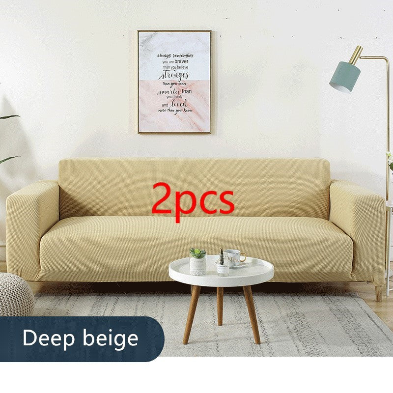 🛋️ Cozy Fleece Slipcovers – Stretch Fit for 1 to 4 Seater Sofas