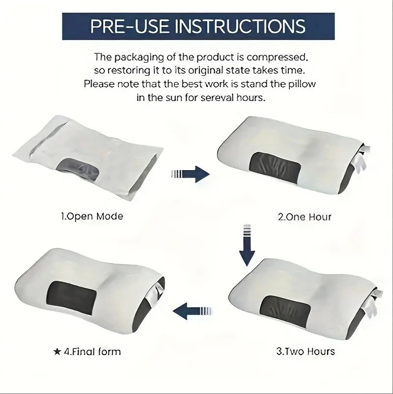 YBZ 3D Knitted Cotton Massage Pillow