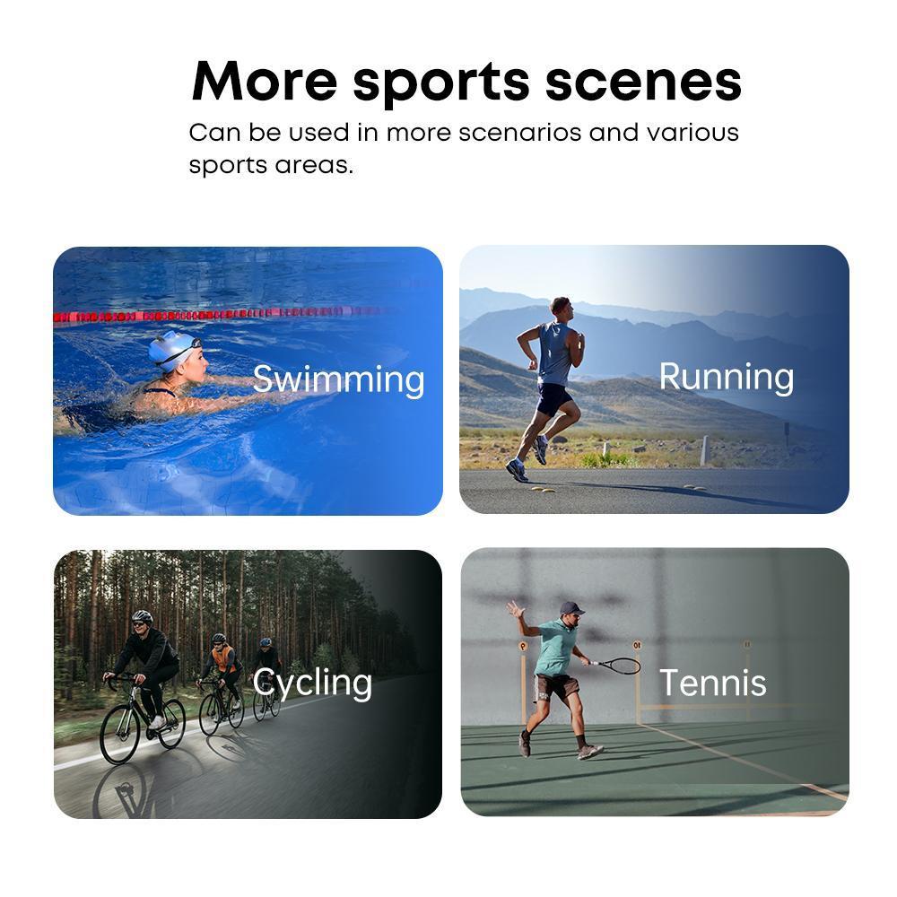 🏊 IPX8 Waterproof Bone Conduction Headphones – Built for Swimming & Sports