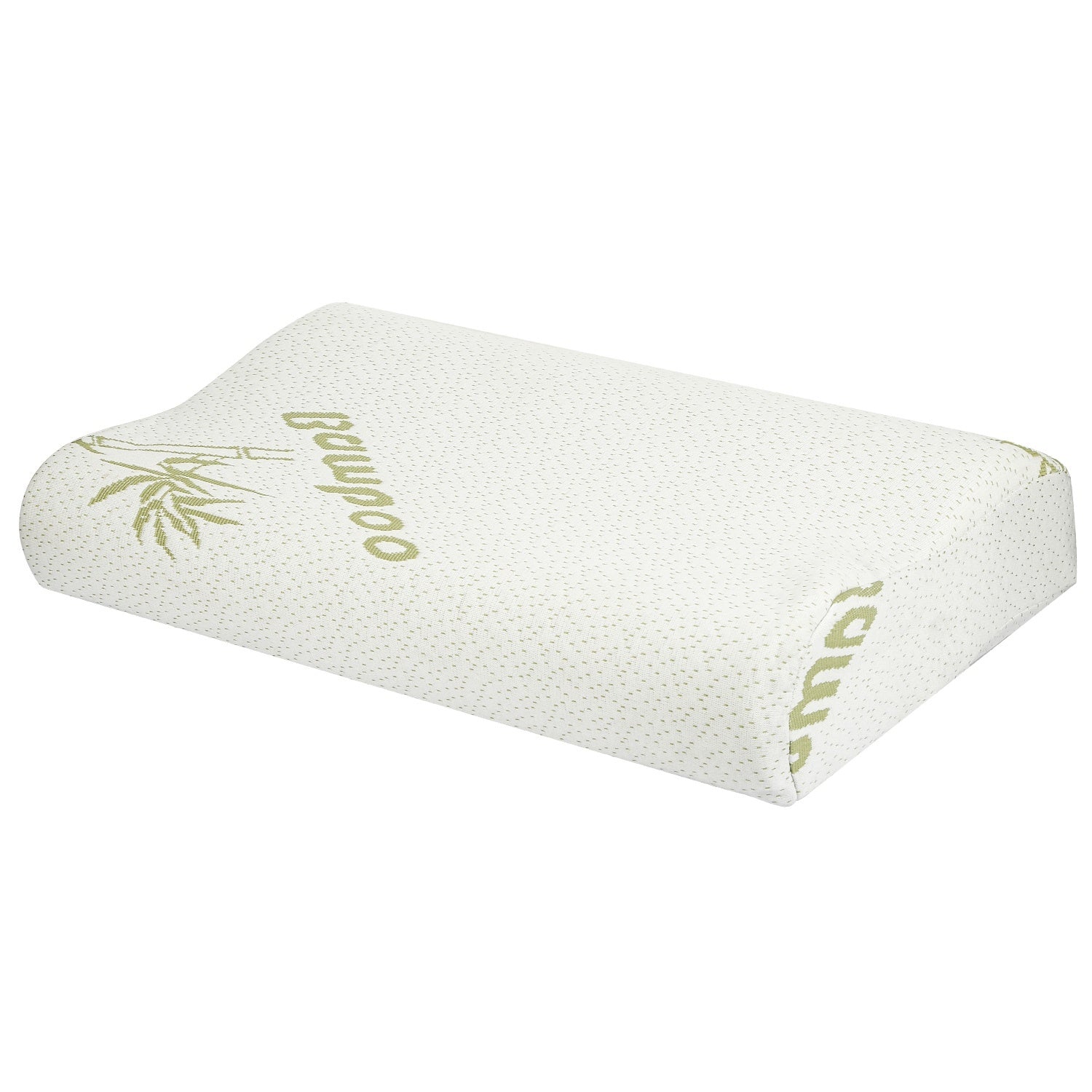 🌿 Bamboo Fiber Memory Foam Pillow – Ergonomic Support