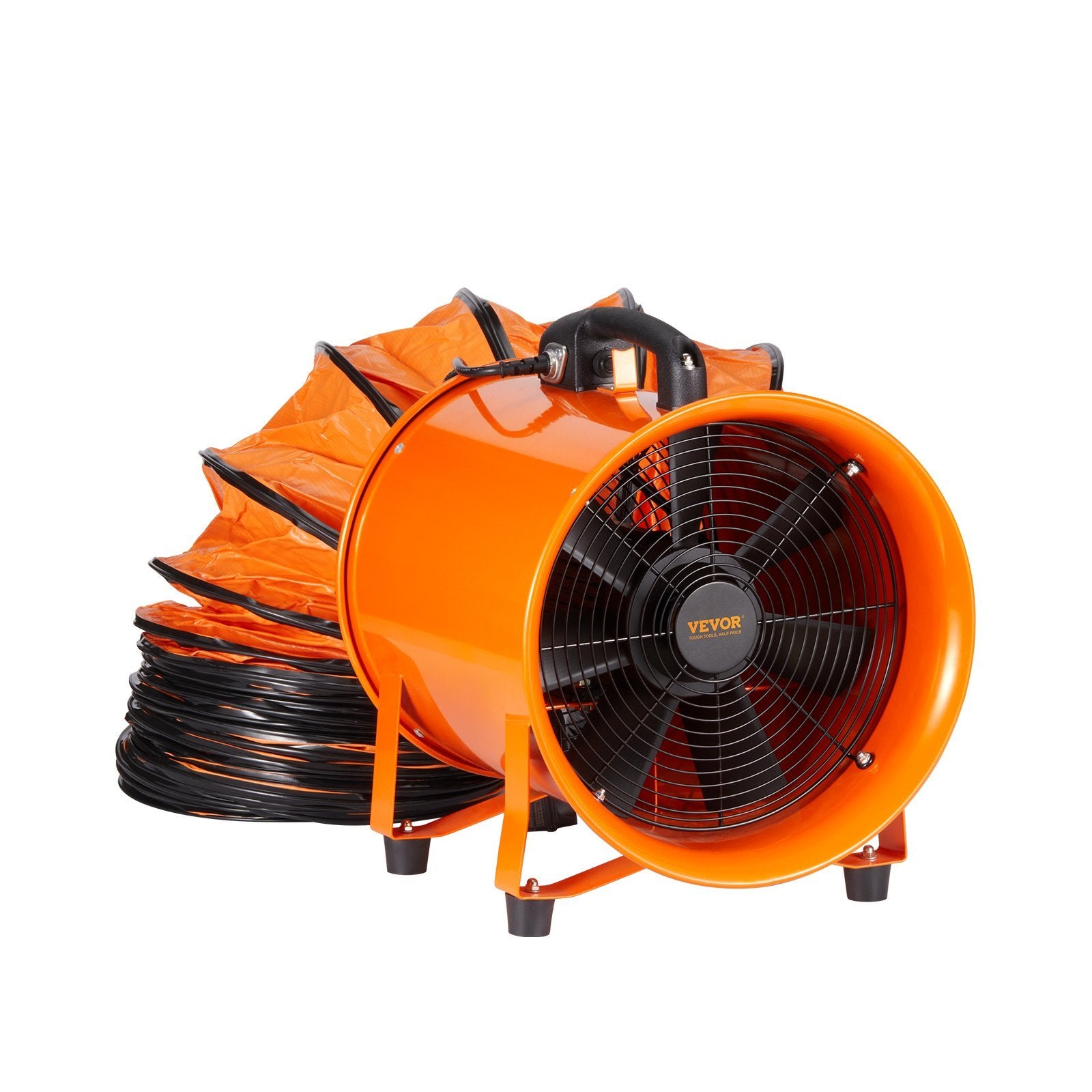 💨 VEVOR 12-Inch Heavy-Duty Portable Ventilator Fan with 16.4ft