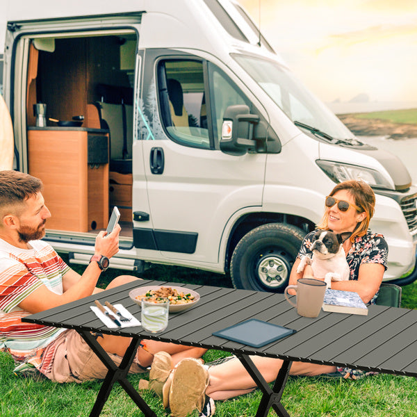 🏕️ Folding Camping Table – Ultra-Light, Heavy-Duty Outdoor Table for Camping, Hiking, Beach & Backyard BBQs