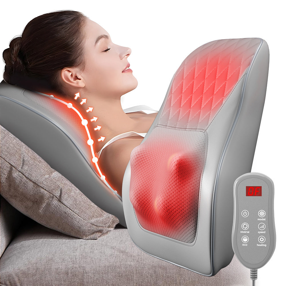 🌀 Waist & Back Full Body Heated Massager – For Neck, Shoulders & Back with 3 Massage Modes