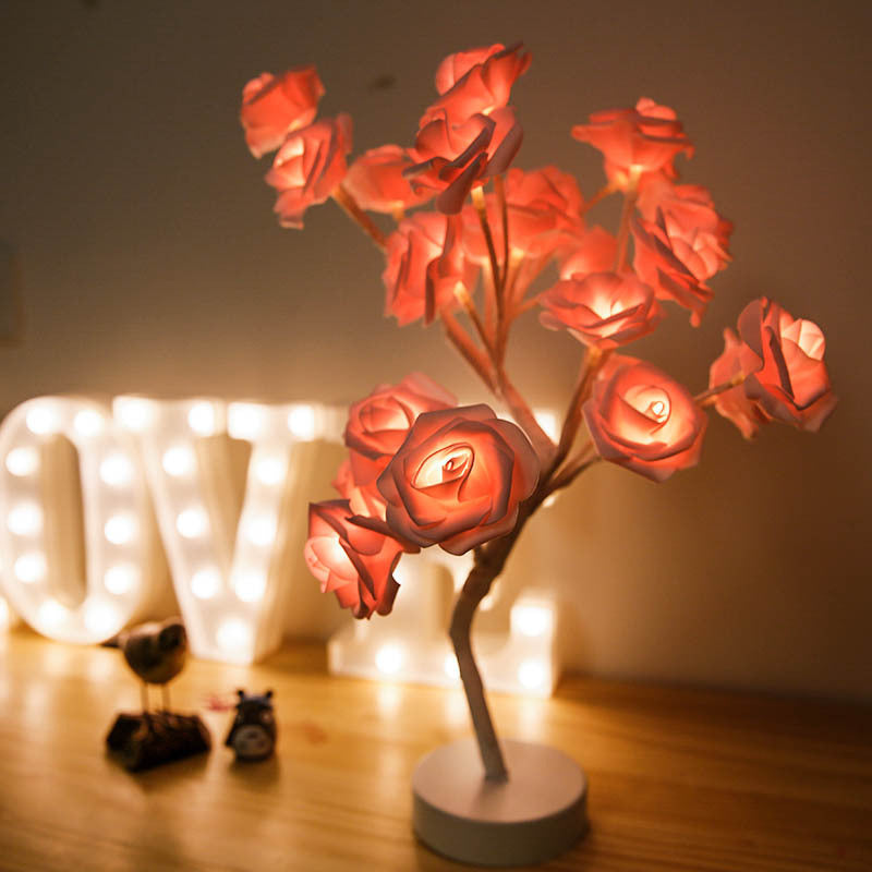 🌹 Rose Flower Lamp
