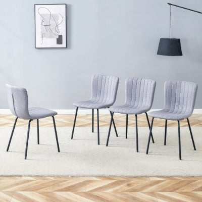 🪑 Luxury Minimalist Dining Chairs – Set of 4
