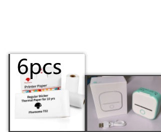 Phomemo T02 Mini Pocket Printer – Inkless Bluetooth Thermal Printer