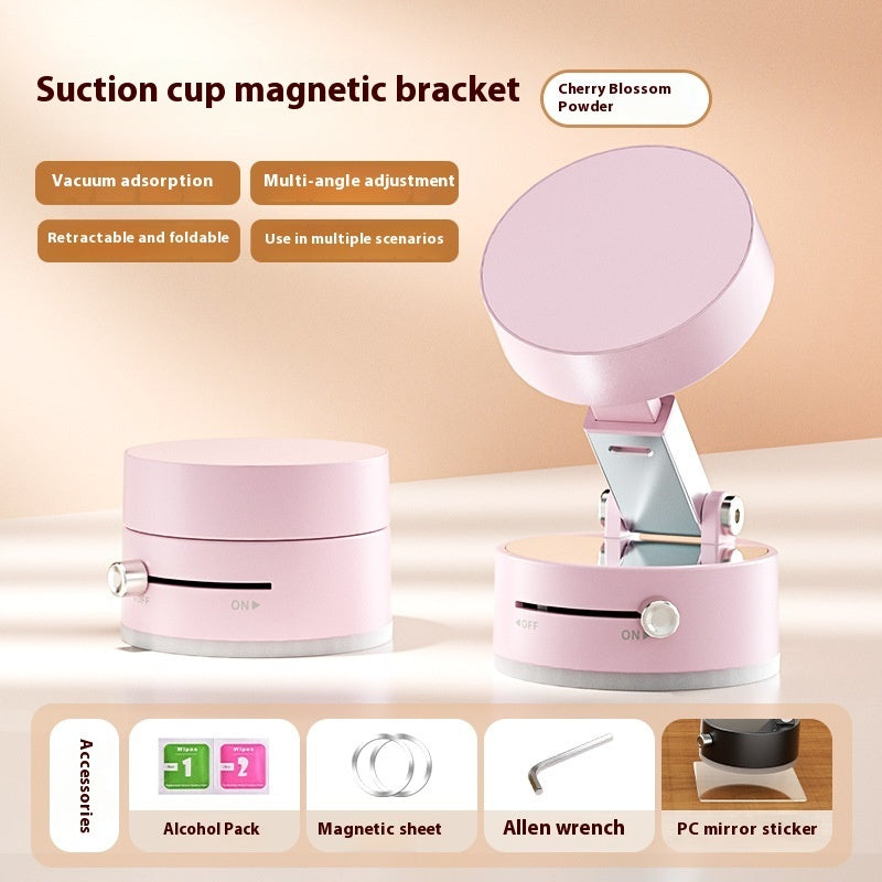Magnetic Vacuum Car Phone Holder – Secure Grip