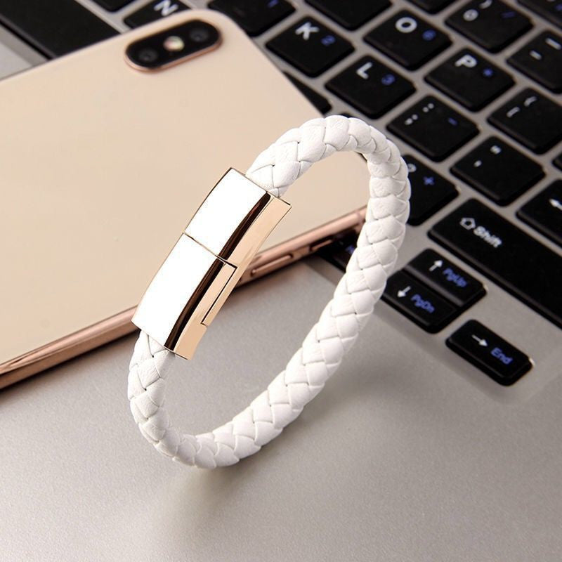 New Bracelet USB Charging Cable - Stylish & Functional On-the-Go Power
