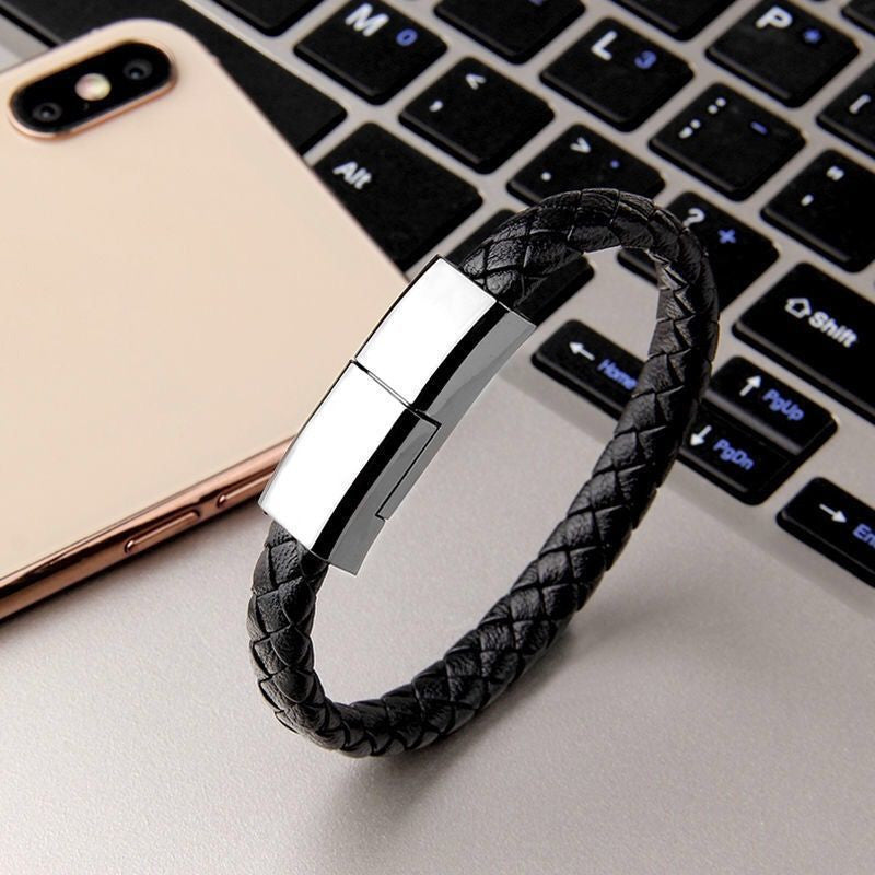New Bracelet USB Charging Cable - Stylish & Functional On-the-Go Power