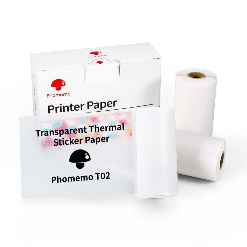 Phomemo T02 Mini Pocket Printer – Inkless Bluetooth Thermal Printer